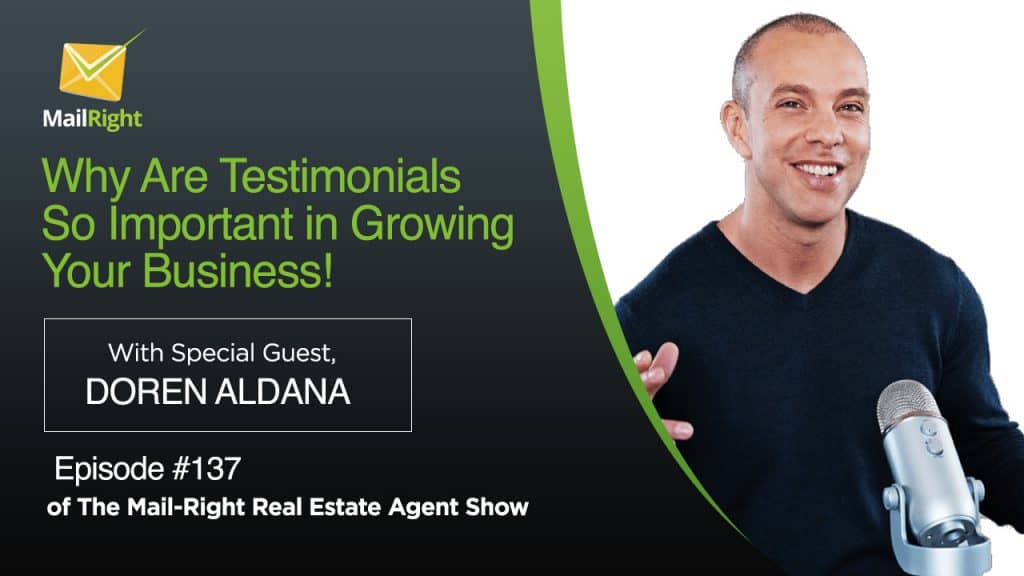 137 MailRight Show With Special Guest Doren Aldana‌ The Testimonial